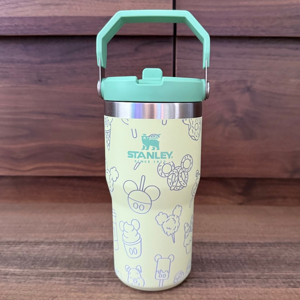 Stanley Disney THE ICEFLOW™ FLIP STRAW TUMBLER  20 OZ Citron Disney Snacks